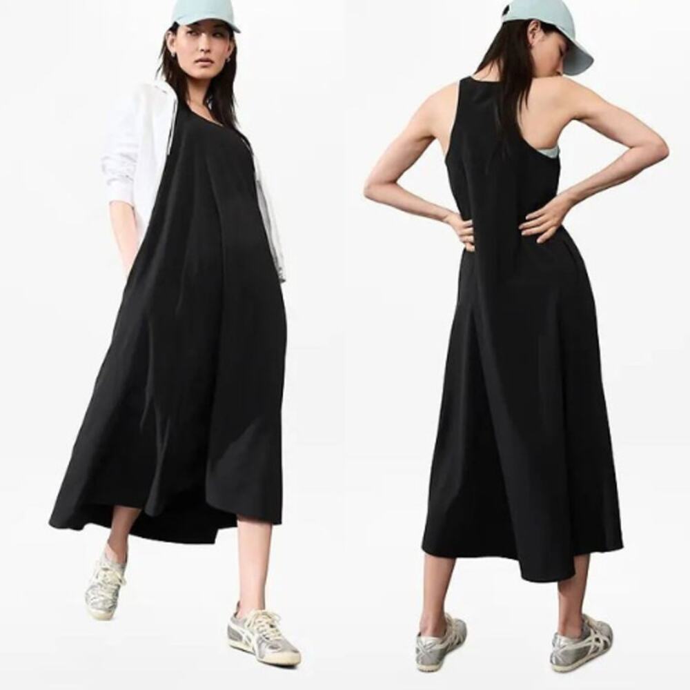 Athleta Black Maxi Dress